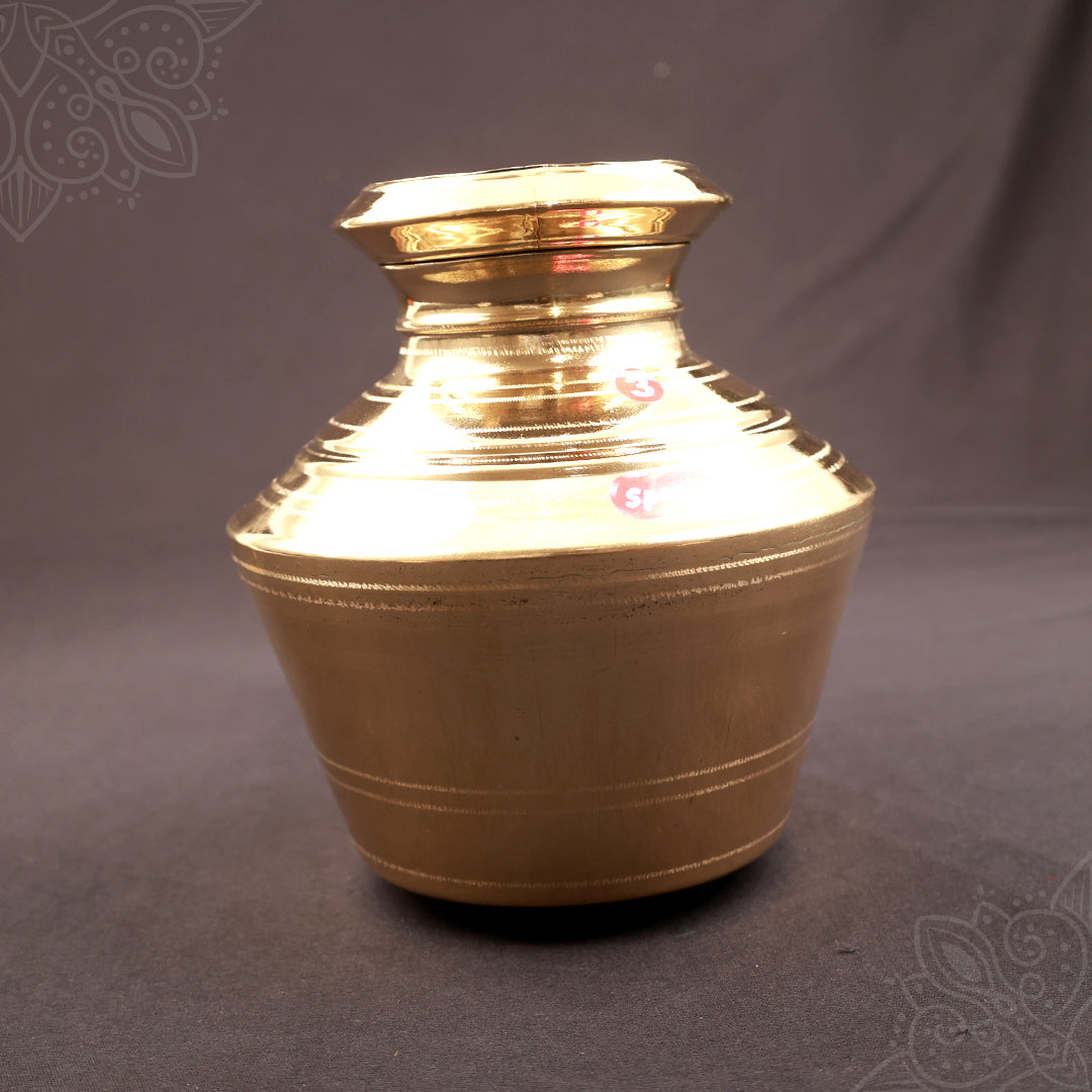 Kudam Brass for Puja and Abhishekam Use