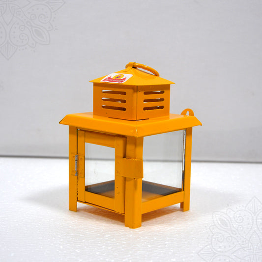 Lantern Powder Coated Yellow