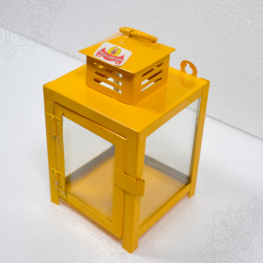 Lantern Powder Coated Yellow