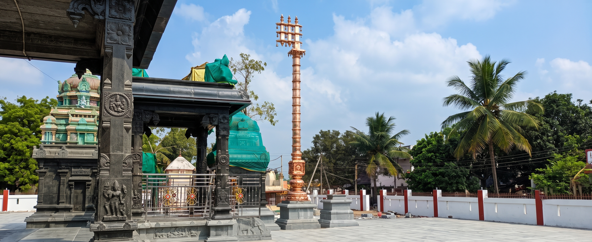 27 Feet Copper Kodimaram (Dwajasthambam)