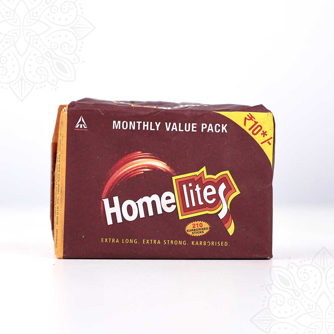 Homelight Safety Match Box for Puja & Daily Use