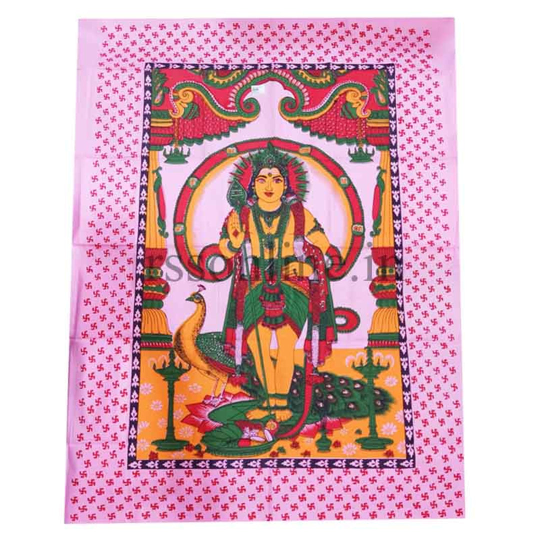 Murugar Printed Screen - Cotton