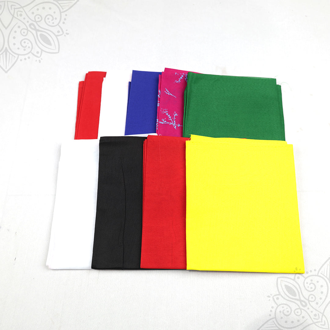 Navagraha Blouse Material Set