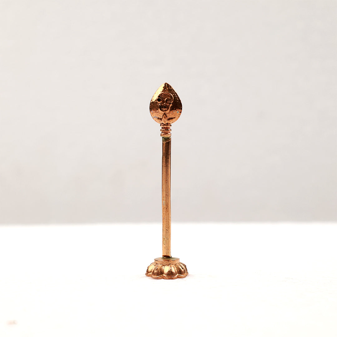 Panchalogam Vel 3 inches With Stand