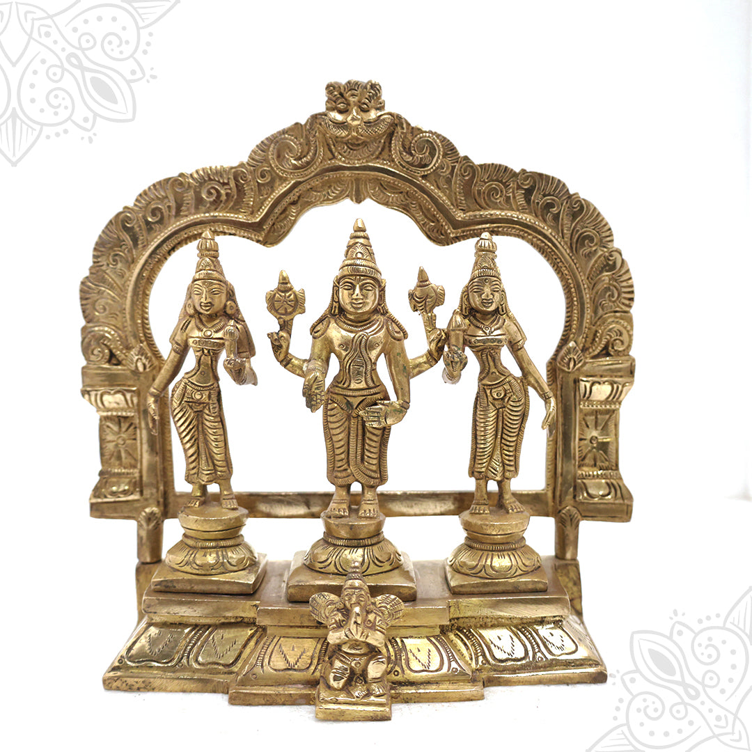 Perumal Set with Tiruvachi
