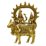 Pradhosha moorthi with arch 8"