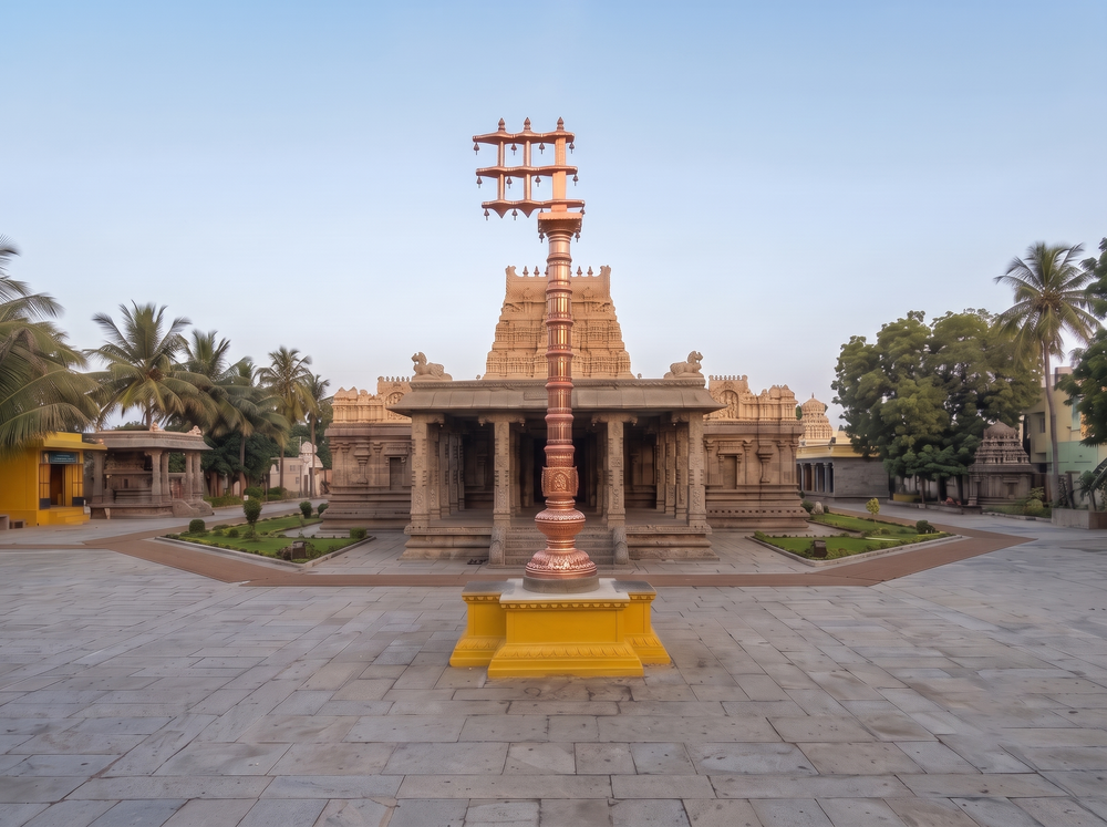 Final assembly, polishing and installation at the temple