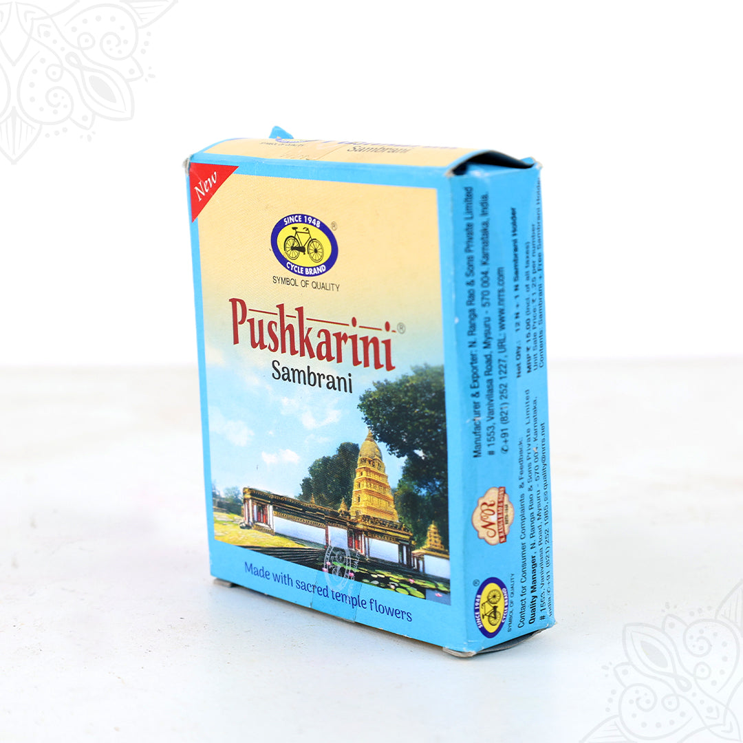 Pushkarini Sambrani Stems for Temple & Home Puja