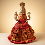 Amman Saree type Pavadai - Silk cloth model - 30 inch for Sacred Dressing