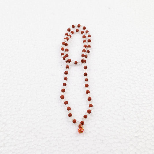 Rudraksha With Spadiga Malai 108 Beads