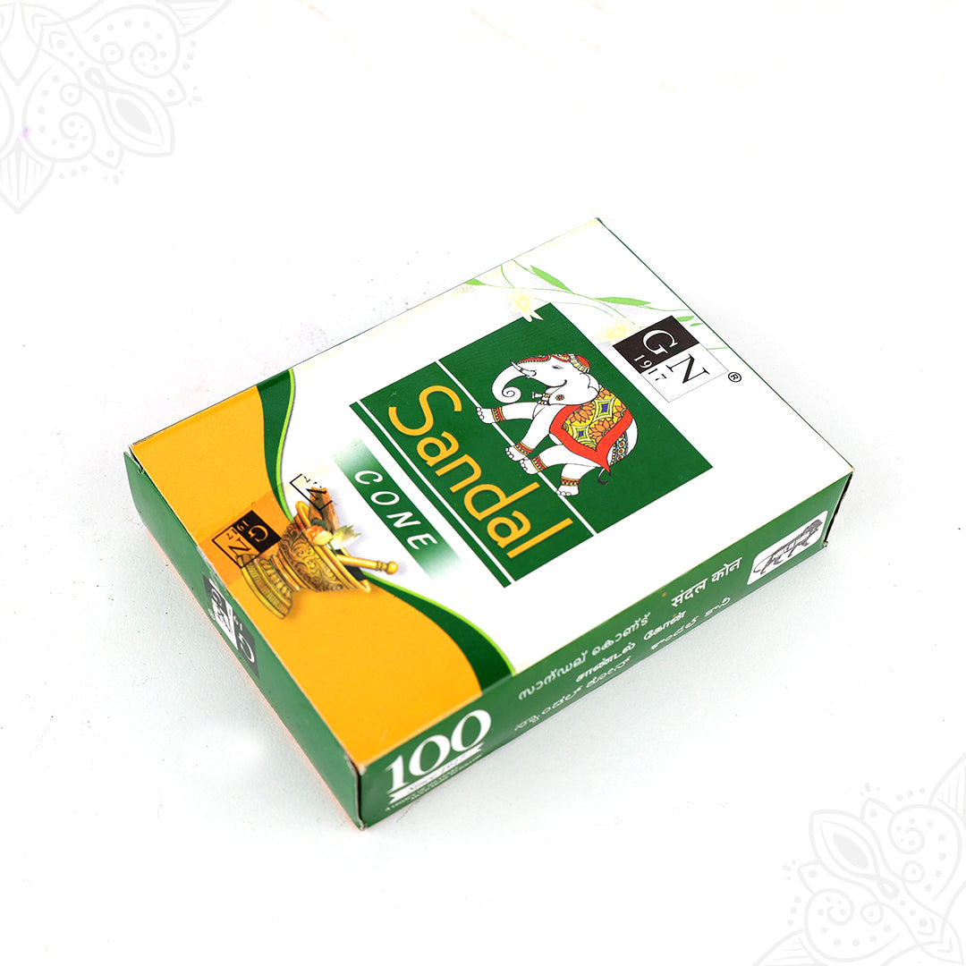 Sandal Sambrani Cone