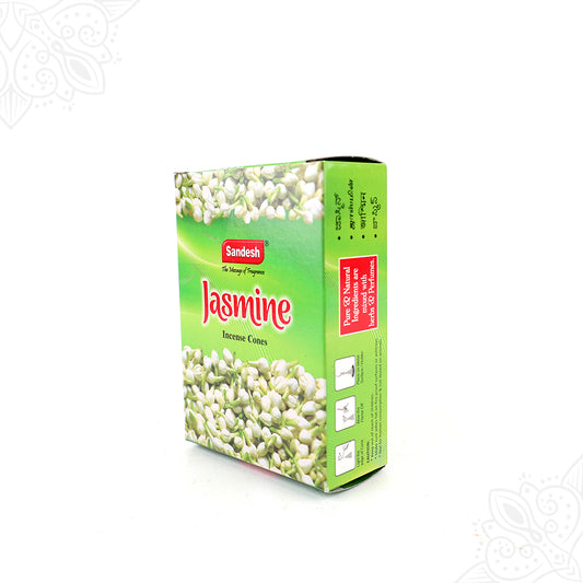 Sandesh Malligai Sambrani Cones for Jasmine Fragrance