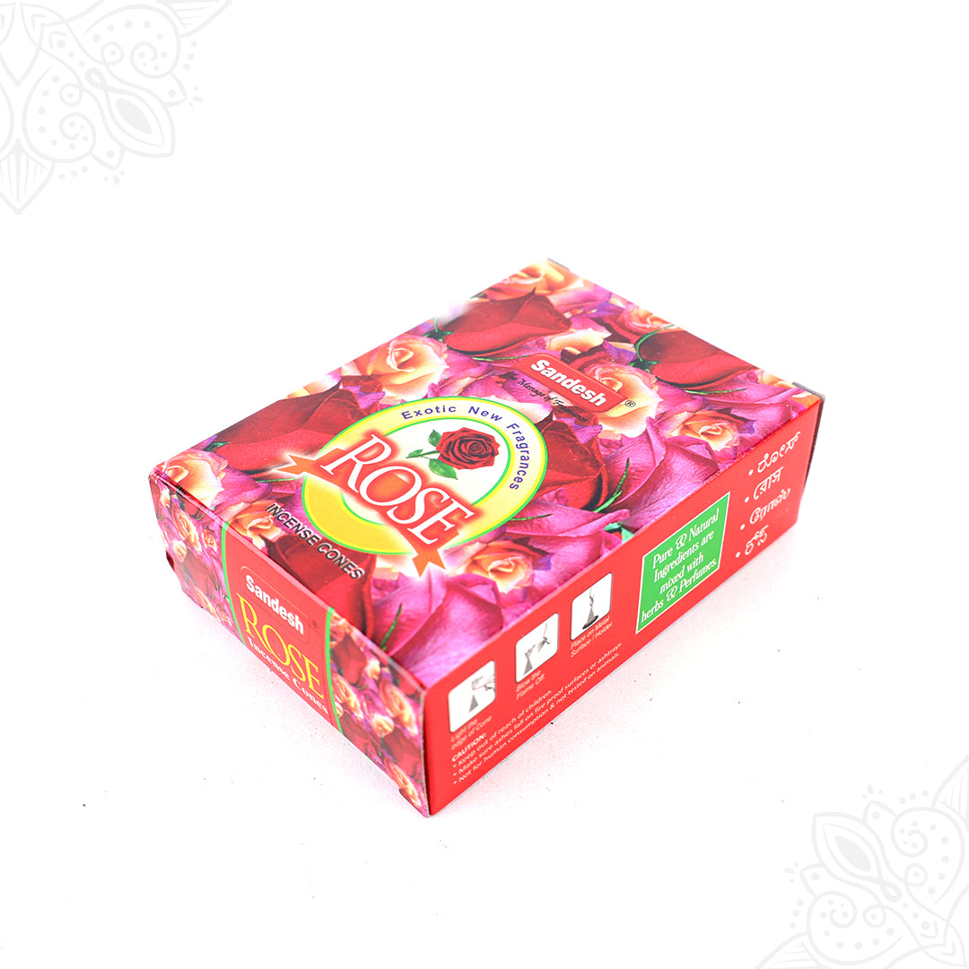 Rose Sambrani Dhoop for Floral Spiritual Fragrance