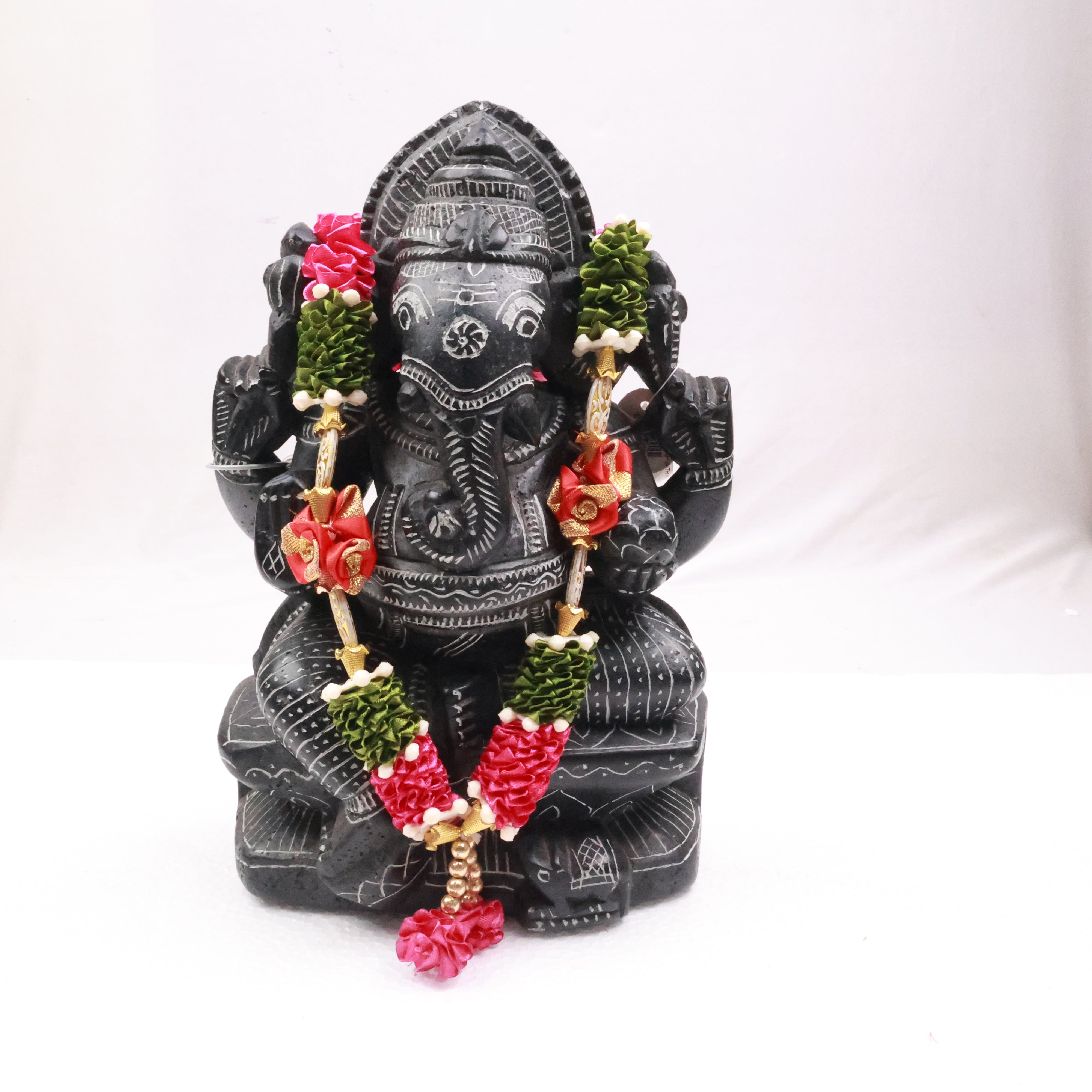 Satin Malai 12inch for Idol Decoration