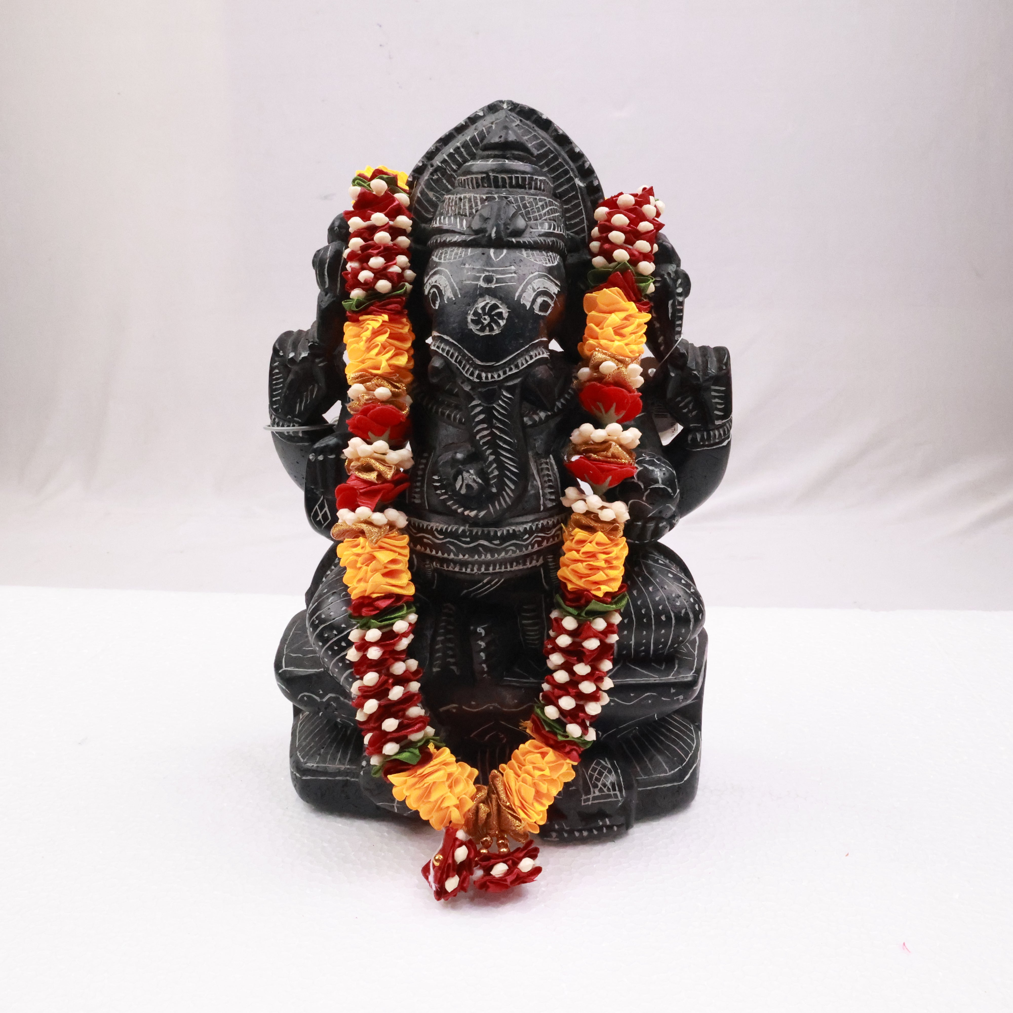 Satin Malai 12inch for Idol Decoration
