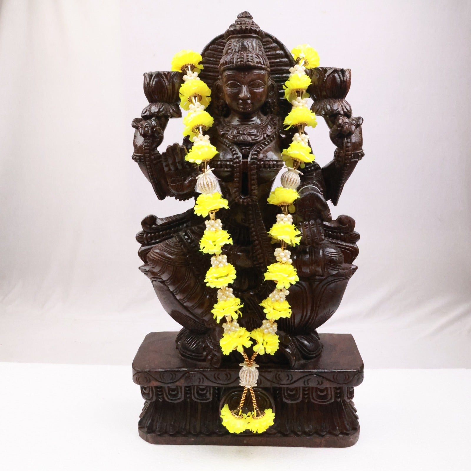 Satin Malai 22inch for Home Decor and Puja