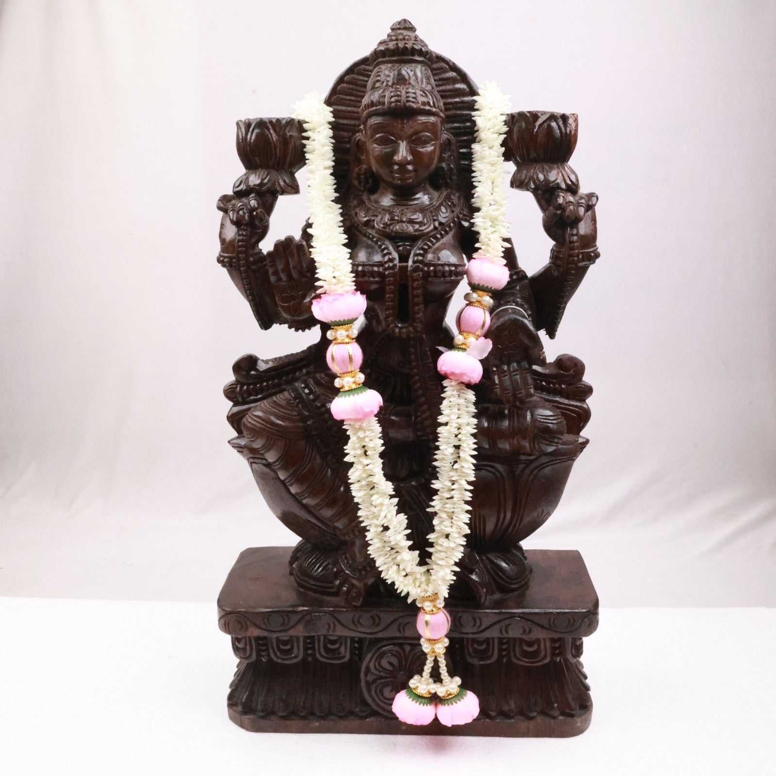 Satin Malai 22inch for Home Decor and Puja