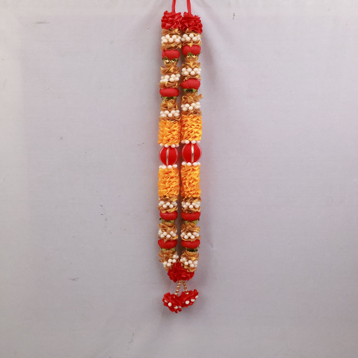 ಫೋಟೋ ಫ್ರೇಮ್ ಅಲಂಕಾರಕ್ಕಾಗಿ ಸ್ಯಾಟಿನ್ ಮಾಲೈ 25 ಇಂಚು