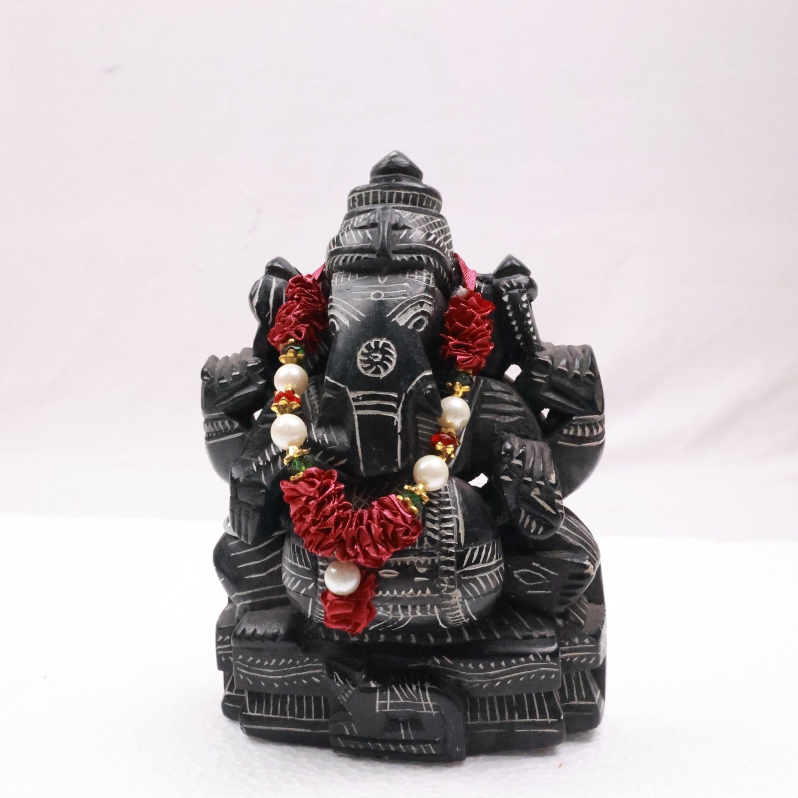 Satin Malai 5inch for Idol Decoration