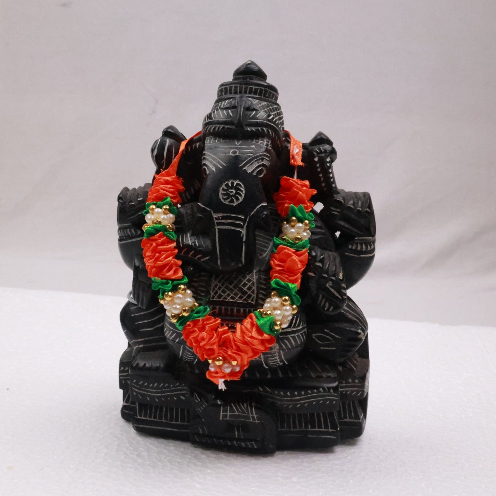 Satin Malai 5inch for Idol Decoration