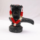 Satin Malai 5inch Red for Deity Alankaram