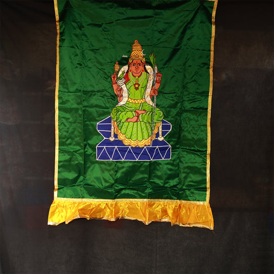 Screen Cloth Kamatchi for Devi Temple Decoration