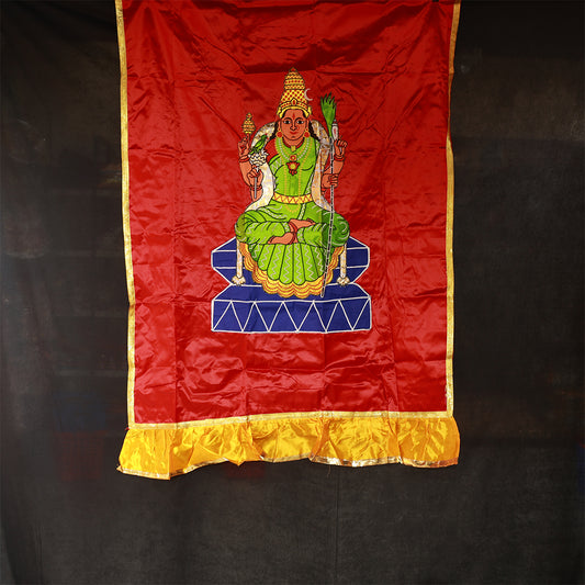 Screen Cloth Kamatchi for Devi Temple Decoration