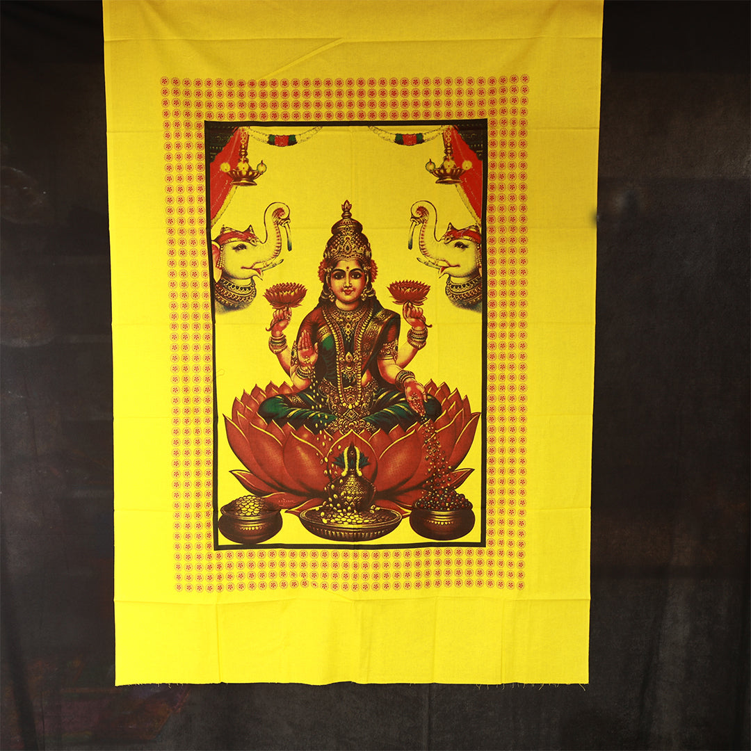 Screen Cloth Lakshmi for Sacred Decor