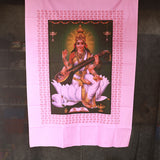 Screen Cloth Saraswathi for Puja Mandapam Decoration