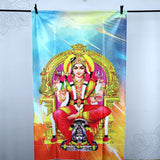 Screen Cloth Mariyamman Printed 6*4 for Temple Festival Decorations