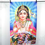 Screen Cloth Palani Murugar Printed 6*4 for Temple Festival Decorations