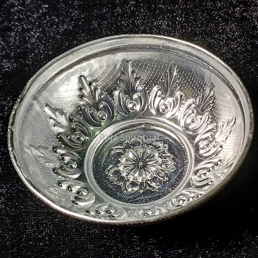 White Metal Small Bowl