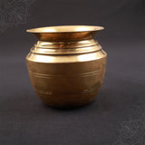 Sombu Brass Manarkudi for Temple Puja Use