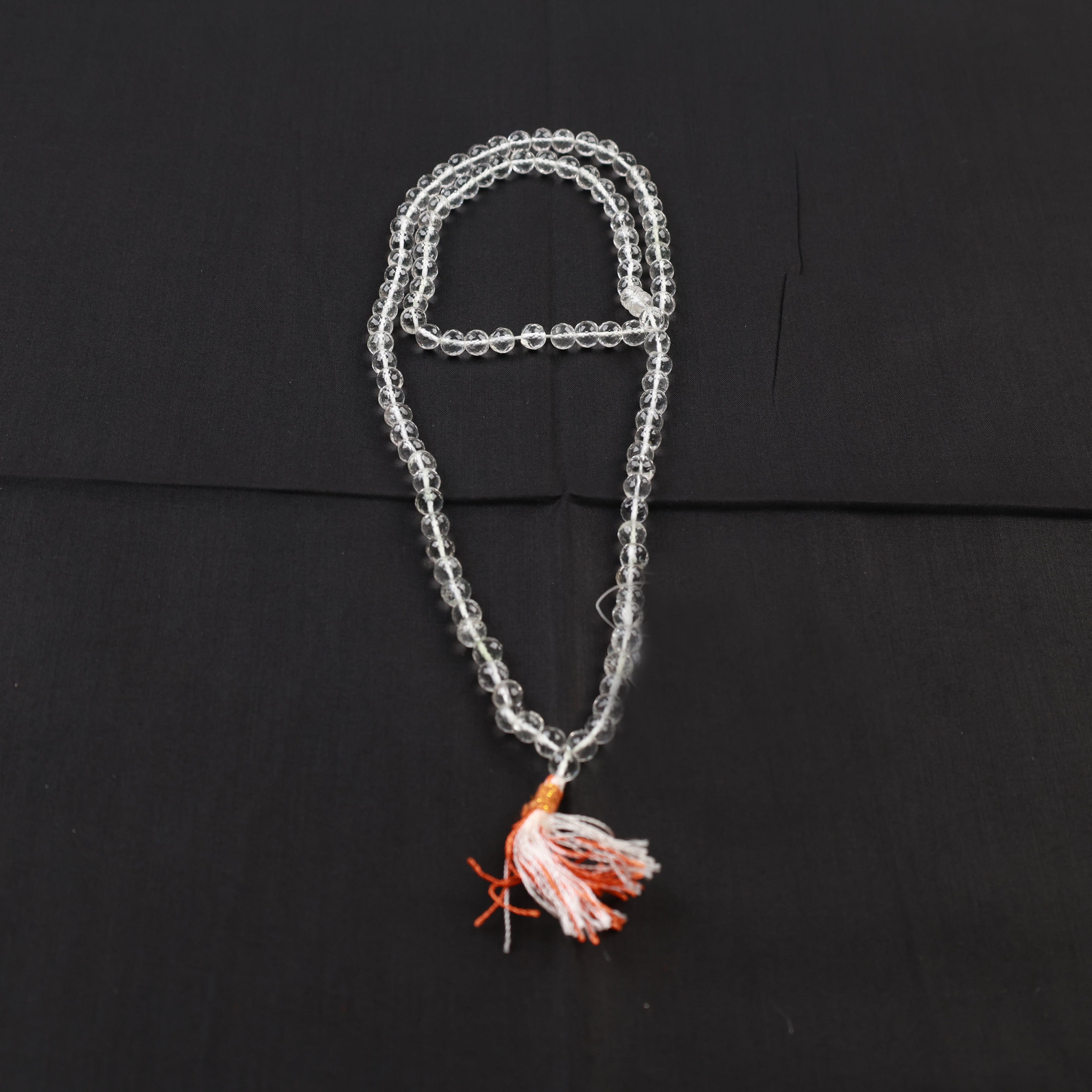 Spadiga Malai Diamond Cut 108 Beads for Meditation