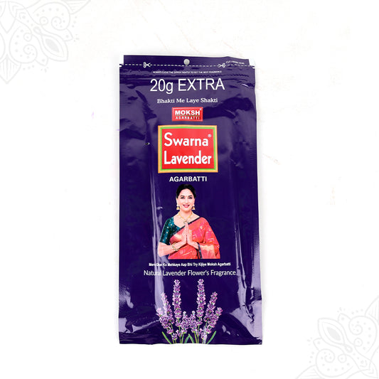 Swarna Lavender Packet Agarbatti for Relaxing Aroma