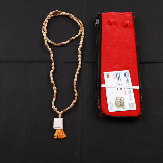 Thulasi Malai 108 Beads With Certificate for Vishnu Worship