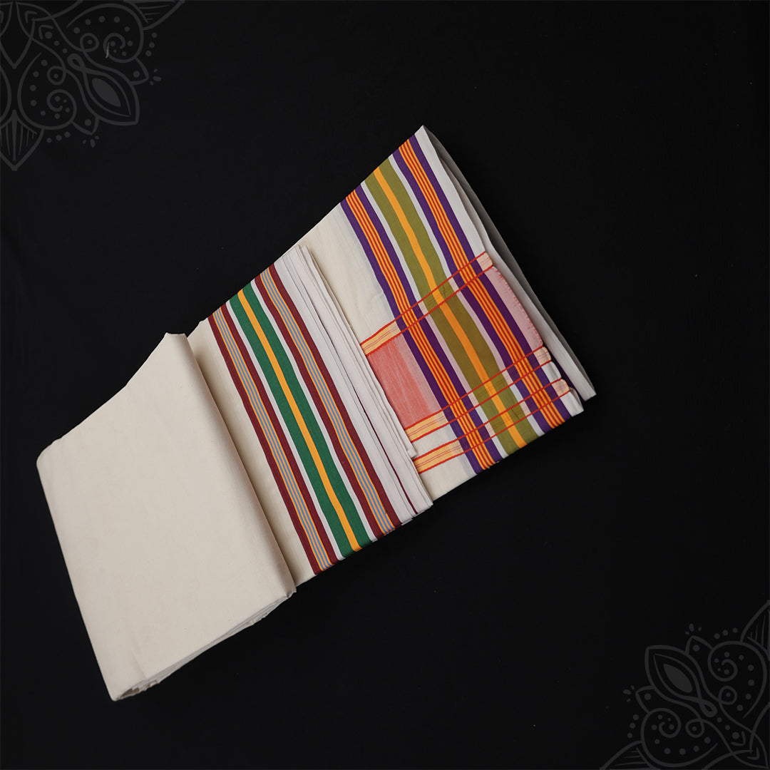 Vesti 9 x 5 - 3 inches - Multi Border
