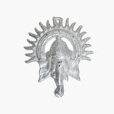 White Metal Vinayagar Face Stand