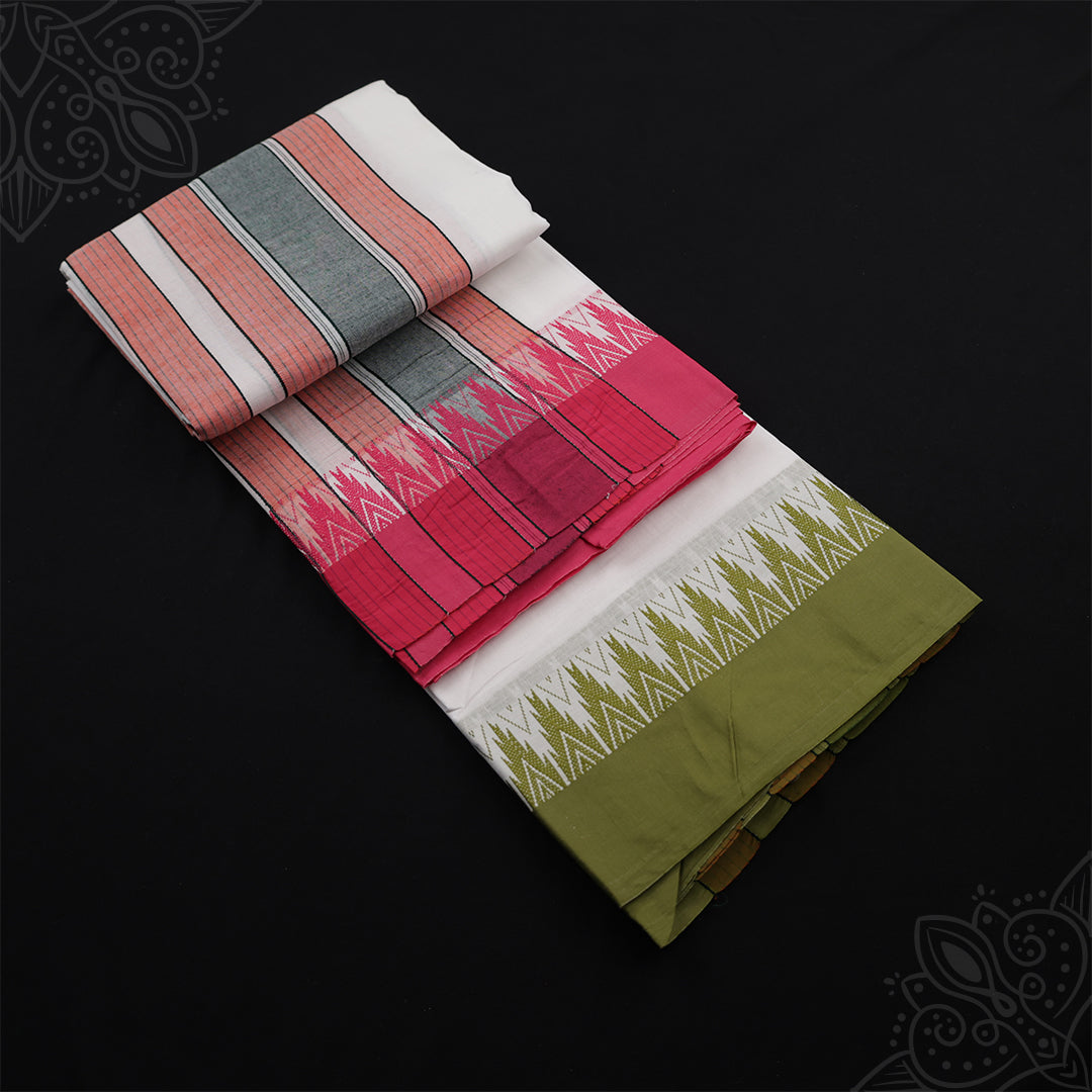 White Vesti 9 x 5 - Leaf